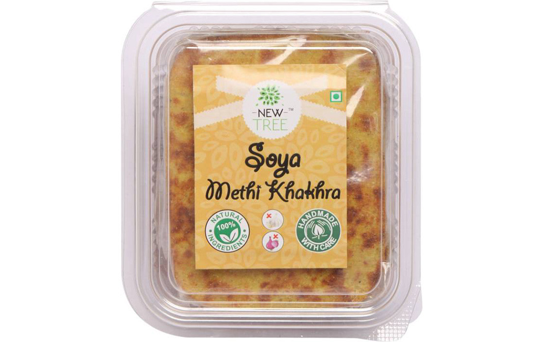 New Tree Soya Methi Khakhra    Box  180 grams